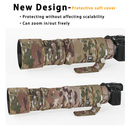CHASING BIRDS Camouflage Waterproof Lens Coat for CANON RF 200-800mm F6.3-9 IS USM Rainproof Lens Protective Cover