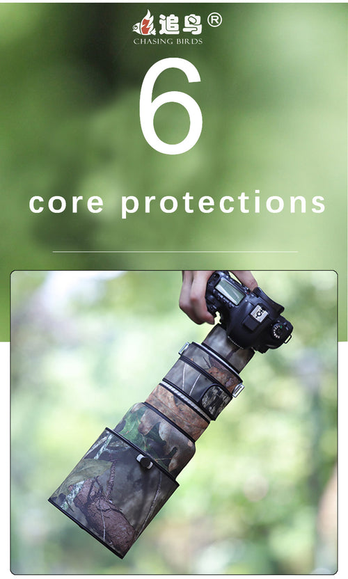 CHASING BIRDS Camouflage Waterproof Lens Coat for Canon EF 300mm F2.8 L Rainproof Lens Protective Cover