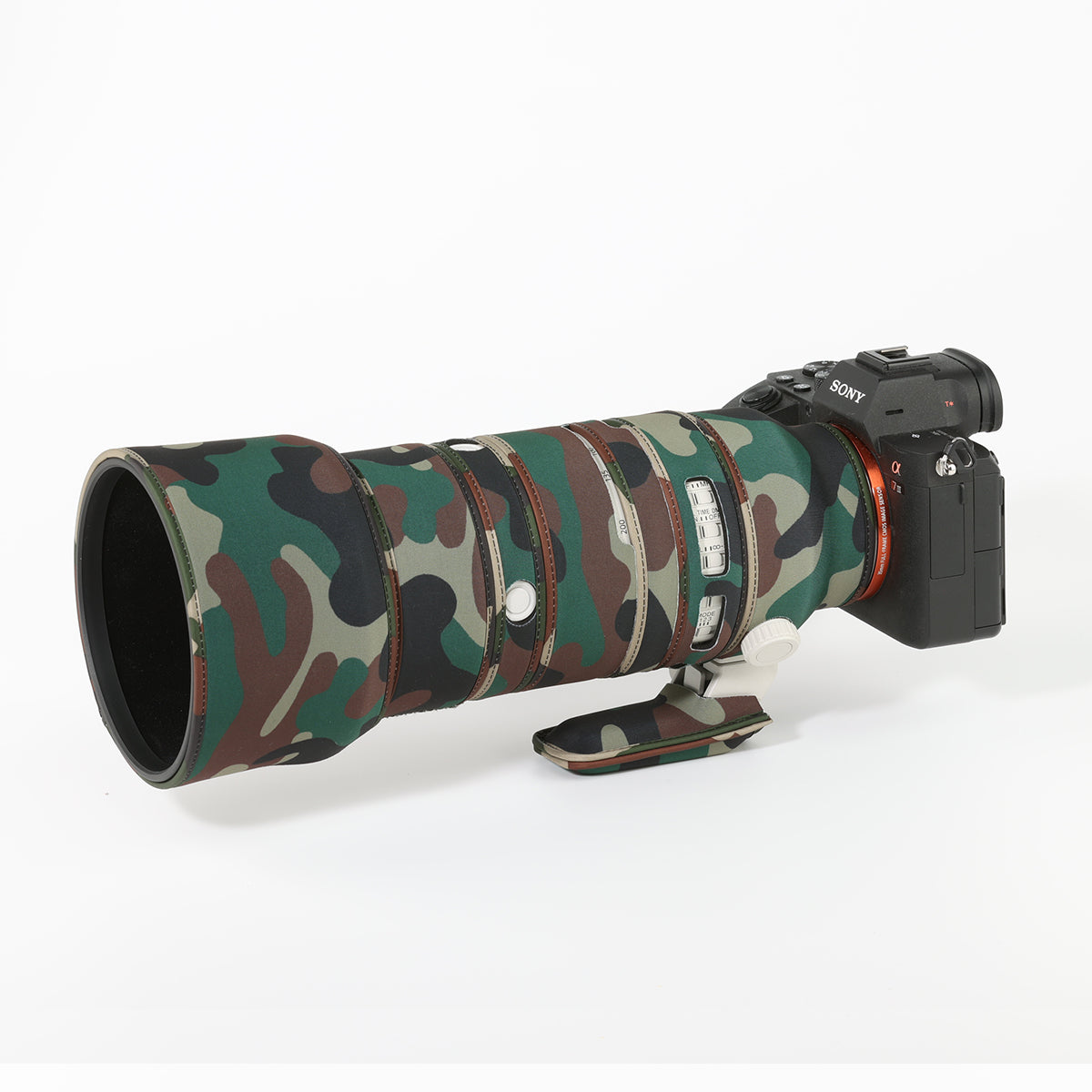 CHASING BIRDS Camouflage Waterproof Lens Coat for SONY FE 70-200 F 2.8 GM OSS II Rainproof Lens Protective Cover