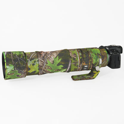 CHASING BIRDS Camouflage Waterproof Lens Coat for CANON RF 200-800mm F6.3-9 IS USM Rainproof Lens Protective Cover