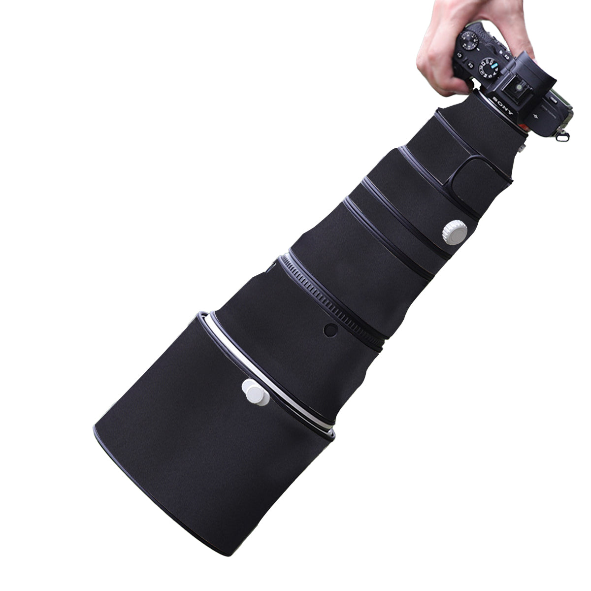 CHASING BIRDS Camouflage Waterproof Lens Coat for Sony FE 400mm F2.8 GM OSS Rainproof Lens Protective Cover