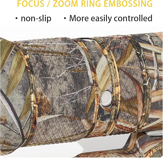 CHASING BIRDS Camouflage Waterproof Lens Coat for SONY FE 300mm F2.8 GM OSS Rainproof Lens Protective Cover