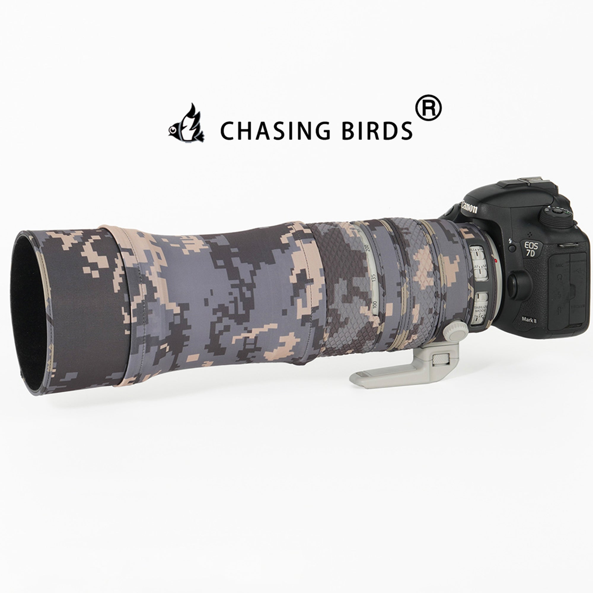 CHASING BIRDS Lens Camouflage Waterproof Coat for Canon EF 100-400mm F4.5-5.6 L is II USM Rainproof Lens Protective Cover Version IV