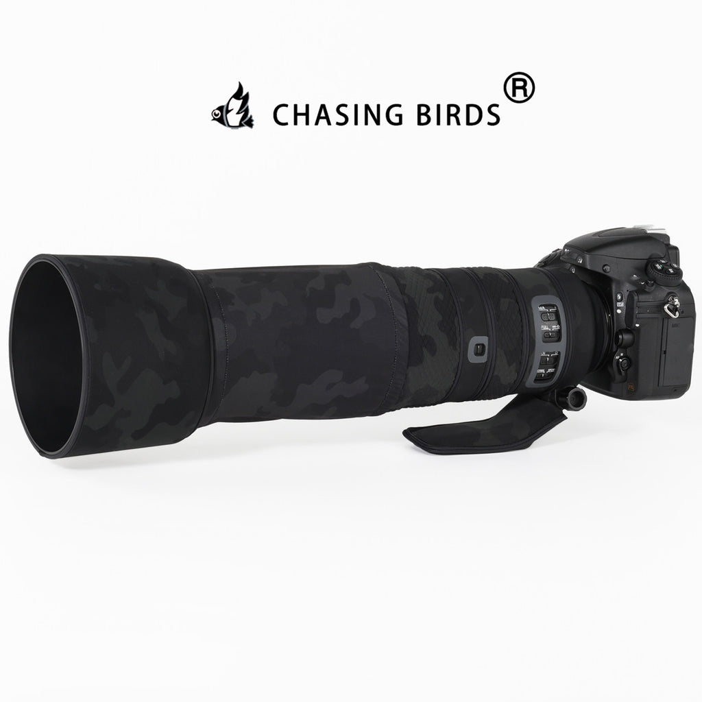 CHASING BIRDS Version IV Lens Camouflage Waterproof Coat for Nikon AF-S 200-500mm F5.6 E ED VR Rainproof Lens Protective Cover